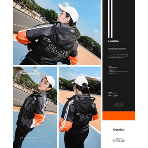 Techwear Jacket Orange