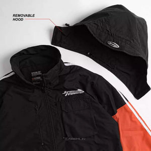 Techwear Jacket Orange