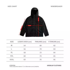 Techwear Jacket Orange