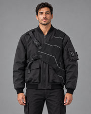 Techwear jope rihmadega