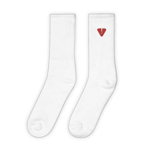 Techwear Long Socks Sports - product view on white background