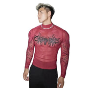 Techwear Mesh Compression Shirt