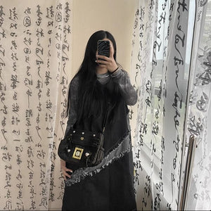 Teenager Black Purse Y2k