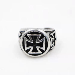 Templar Cross Gothic Ring — photo 6