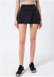 Tennis-Skort Schwarz