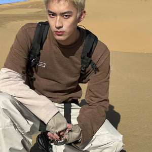 Terry Fabric Techwear Fingerless Gloves