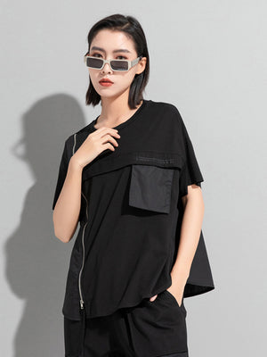 Thick Black T Shirt Women