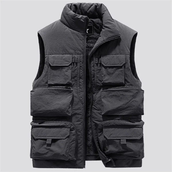 Thick Fleece Utility Vest