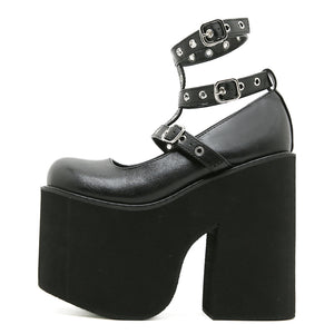 Thick-heeled Shoes Y2K