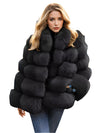 Thick Imitation Rabbit Women Jacket Spring