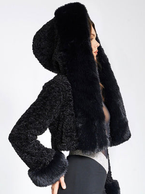Thick Warm Plush Women Jacket Spring