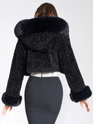 Thick Warm Plush Women Jacket Spring
