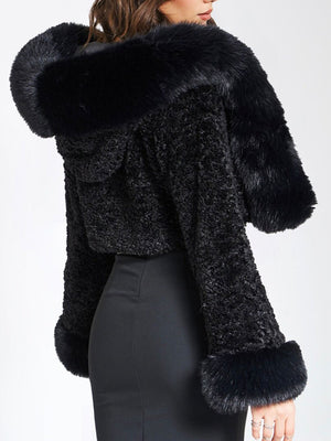 Thick Warm Plush Women Jacket Spring