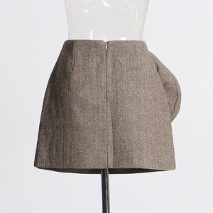 Three-Dimensional Flower Y2K Skirt