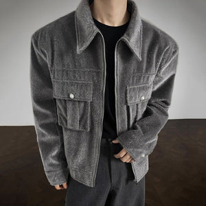 Three-dimensional Pcokets Y2K Jacket