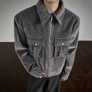 Three-dimensional Pcokets Y2K Jacket
