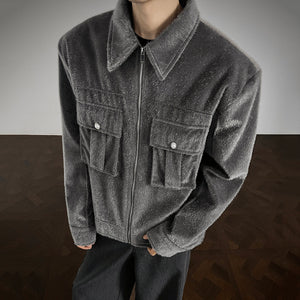 Three-dimensional Pcokets Y2K Jacket