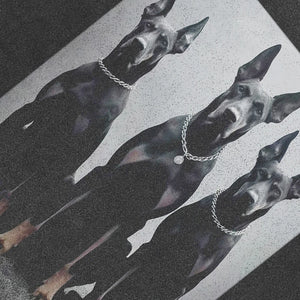 Three Dogs Graphic T Shirts Y2K