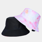 Sombrero de pescador con efecto tie dye