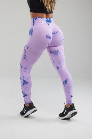 Tie-Dye Scrunch Butt Leggings