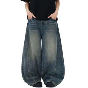 Tie Flower Y2K Jeans