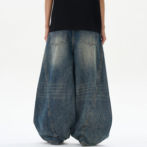 Tie Flower Y2K Jeans
