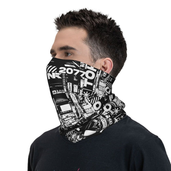 Tokyo Black Techwear Bandana