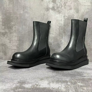 Top Chelsea Black Boots Men