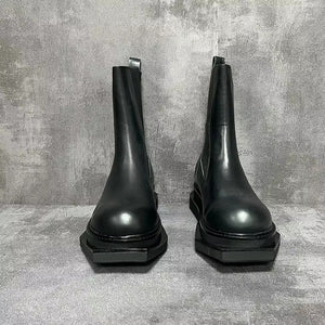 Top Chelsea Black Boots Men