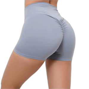 Training Booty Shorts - product view on white background