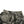 Close-up of the elasticated waistband with its drawcord threaded through the camo cotton