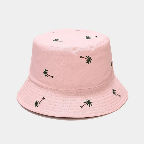Tree Embroidery Bucket Hat