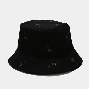 Tree Embroidery Bucket Hat