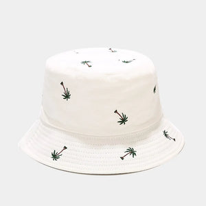 Tree Embroidery Bucket Hat