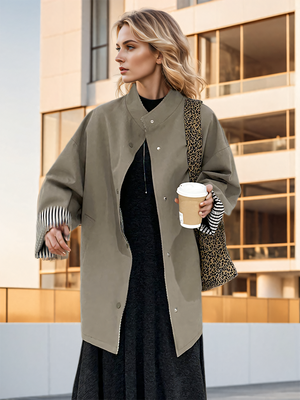 Trench Coat Women Jacket Spring