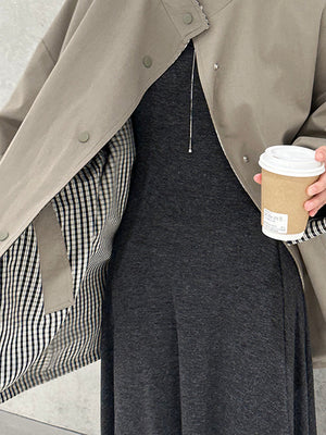 Trench Coat Women Jacket Spring