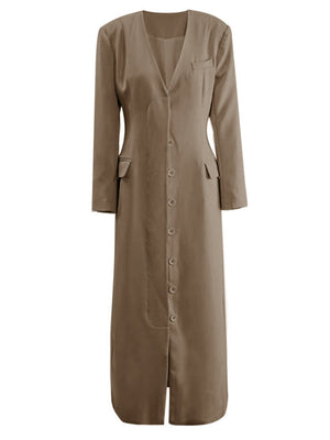 Trench Long Jacket Women Spring Windbreaker