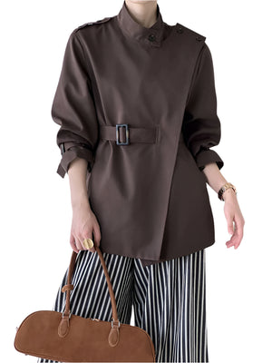 Trench Spring Women Windbreaker Jacket