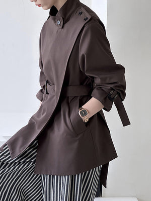 Trench Spring Women Windbreaker Jacket