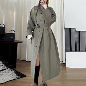 Trench Windbreaker Spring Jacket Women