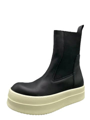 Botas negras de diseño moderno para hombre