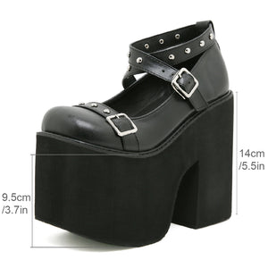 Trendy Gothic Shoes Y2K