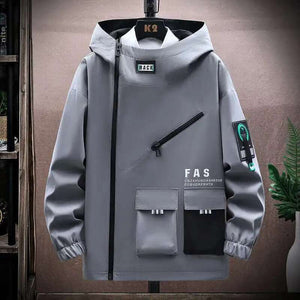 Trendy Handsome Techwear Hoodie
