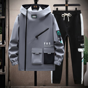 Trendy Handsome Techwear Hoodie