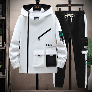 Trendy Handsome Techwear Hoodie