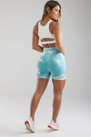 Turquoise Women Shorts Booty