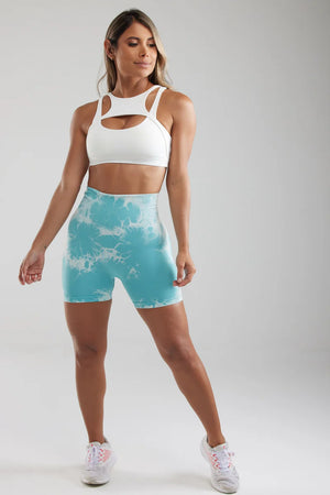 Turquoise Women Shorts Booty
