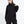 Turtle Neck Black T Shirt Women's