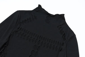 Turtleneck Cut Out Bodysuit
