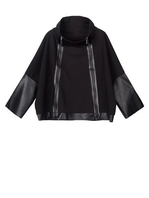 Turtleneck Sweatshirt Womens